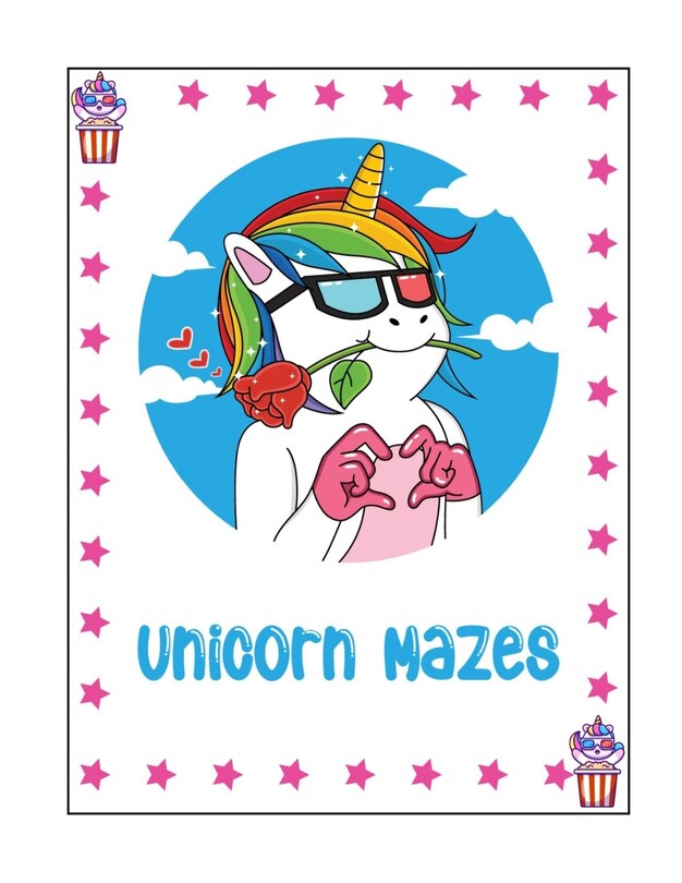 Front cover_Unicorn Mazes