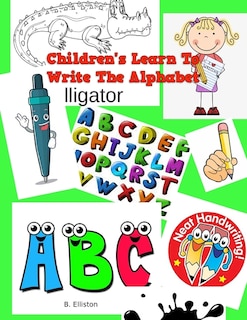 Front cover_Children's Learn To Write The Alphabet