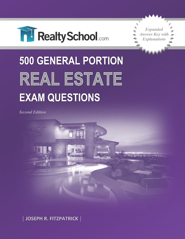 Front cover_500 General Portion Real Estate Exam Questions