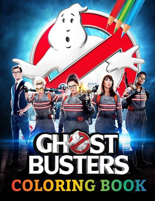 Ghostbusters Coloring Book: A Fun And Cool Coloring Book For Fans Of Ghostbusters.. Lot Of Designs To Color, Relax And Relief S