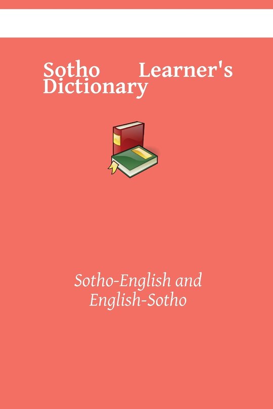 Couverture_Sotho Learner's Dictionary