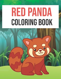 Front cover_Red Panda Coloring Book