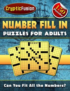 Front cover_Number Fill In Puzzles for Adults