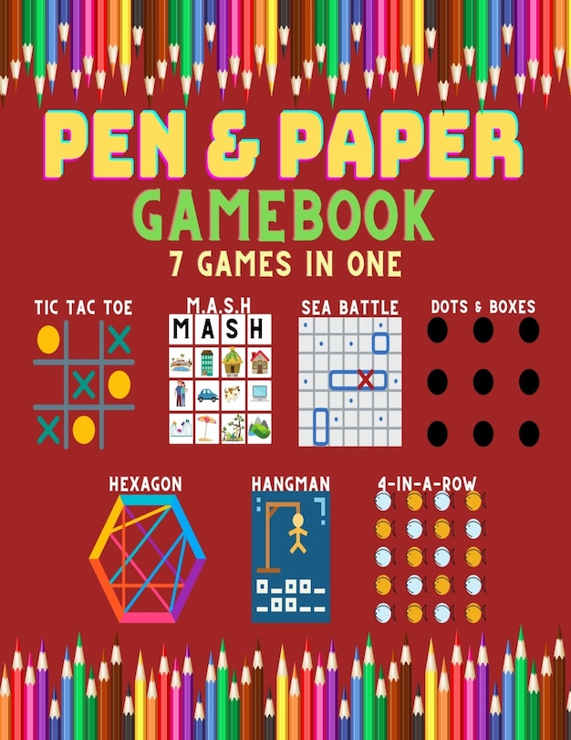 Front cover_Paper & Pen Game Book