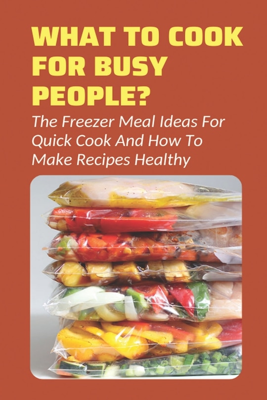 Couverture_What To Cook For Busy People?