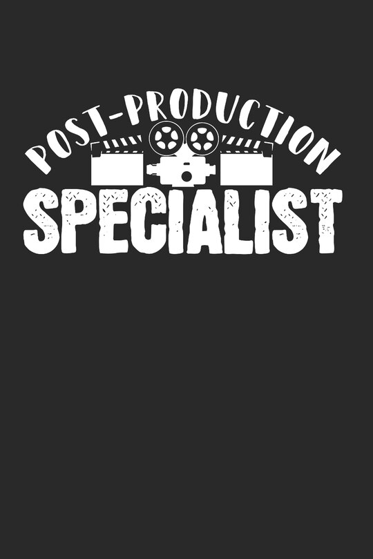 Front cover_Post-Production Specialist