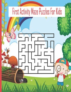 Front cover_100 Maze for Kids Ages 4-8