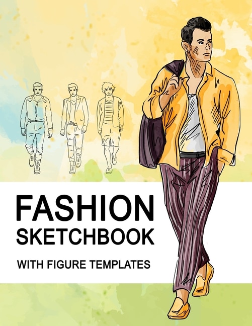 Front cover_Fashion Sketchbook With Figure Templates