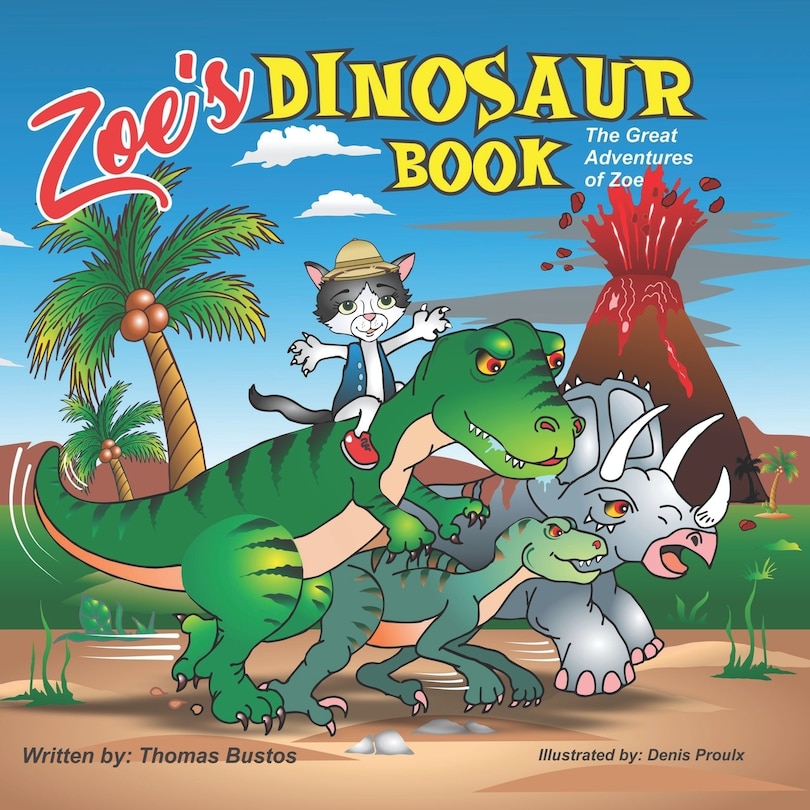 Front cover_Zoe's Dinosaur Book