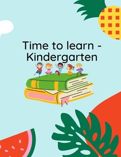 Couverture_Children's Kindergarten-1st Grade Learning Activity Book