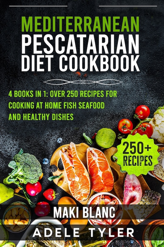 Couverture_Mediterranean Pescatarian Diet Cookbook