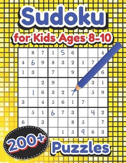 Front cover_Sudoku for Kids Ages 8-10