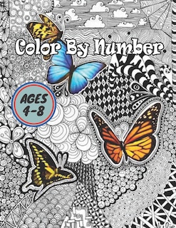 Front cover_Color By Number Ages 4-8