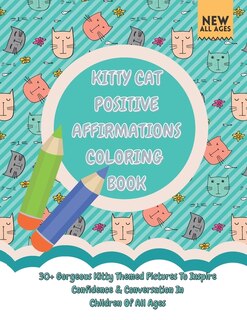 Front cover_Kitty Cat Positive Affirmations Coloring Book
