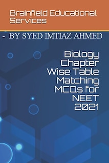 Couverture_Biology Chapter Wise Table Matching MCQs for NEET 2021