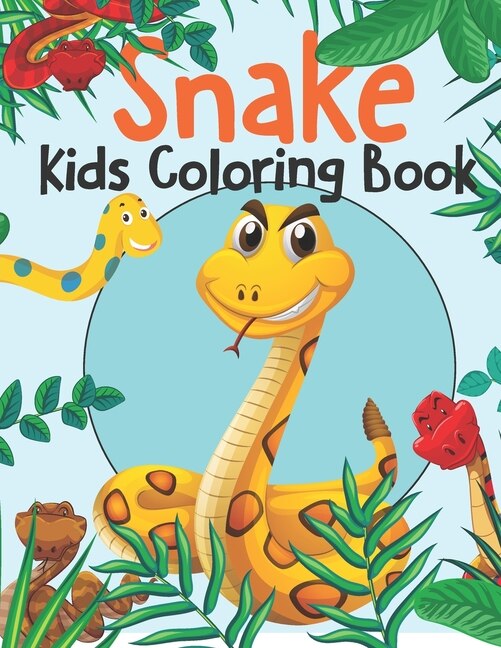 Couverture_Snake Kids Coloring Book