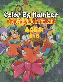 Front cover_Color By Number Ages 4-6