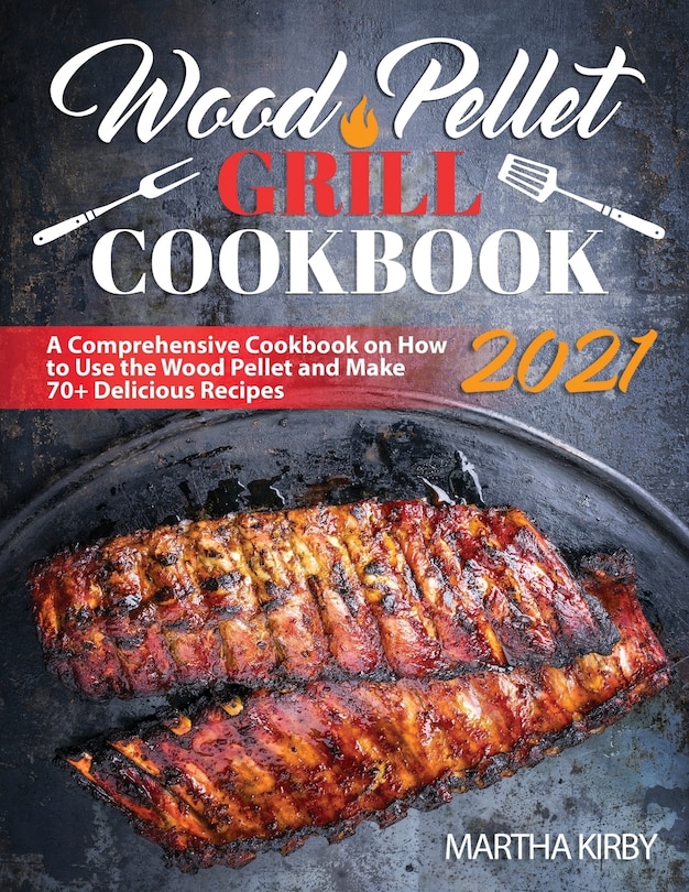 Front cover_Wood Pellet Grill Cookbook 2021