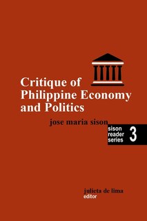 Couverture_Critique of Philippine Economy and Politics