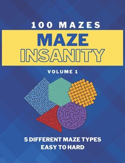 Front cover_Maze Insanity - Volume 1