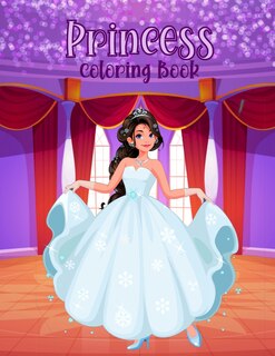 Couverture_Princess Coloring Book
