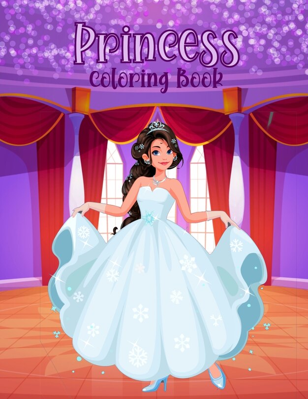 Couverture_Princess Coloring Book