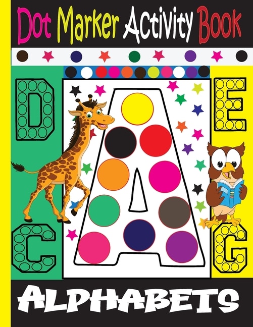 Couverture_Alphabet Dot Marker Activity Book