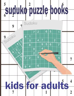 Front cover_suduko puzzle books Kids for adults