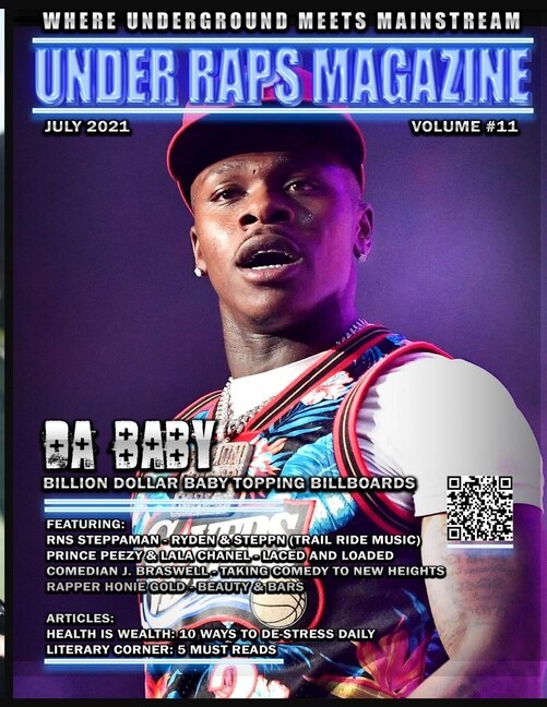 Couverture_Under Raps Magazine Vol 11 Featuring DaBaby, RNS Steppaman, Prince Peezy & Lala Chanel plus more