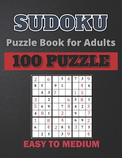 Couverture_Sudoku Puzzle Book For Adults