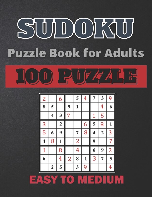 Couverture_Sudoku Puzzle Book For Adults