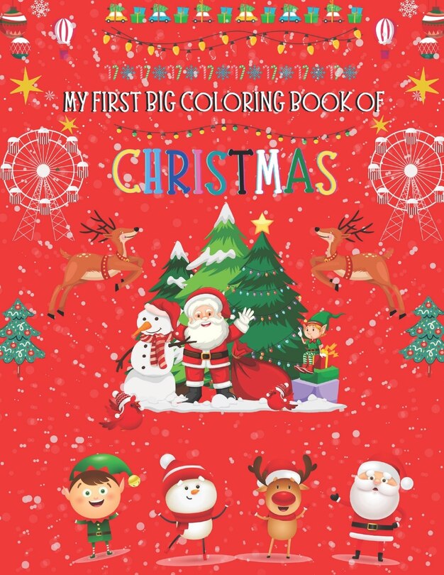 Front cover_My First Big Coloring Book Of Christmas