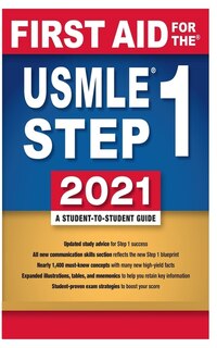 First Aid For The Usmle Step 1 2021 Guide