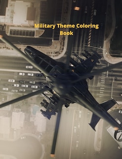 Front cover_Military Theme Coloring Book
