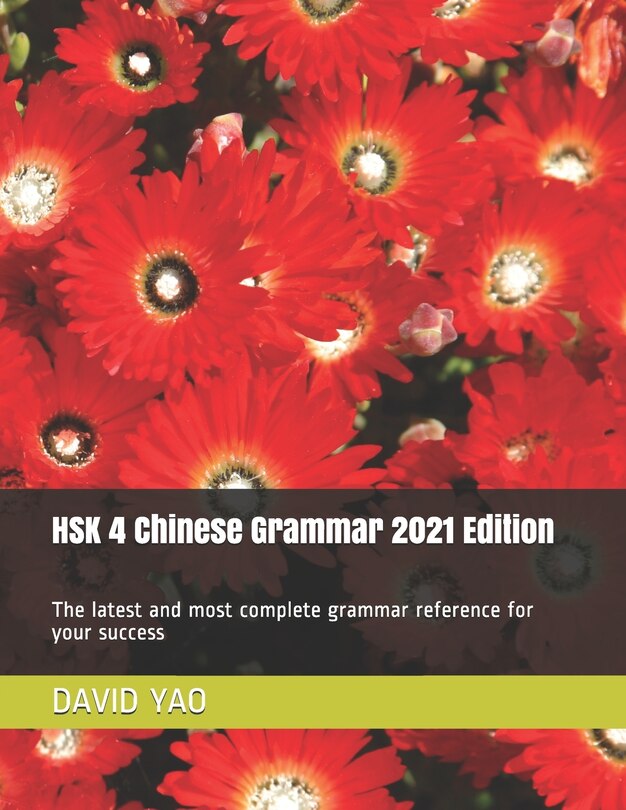Front cover_HSK 4 Chinese Grammar 2021 Edition