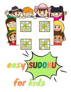 Front cover_Easy Sudoku Puzzles For Kids And Beginners