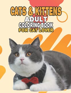 Couverture_Cat & Kittens Adult Coloring Book For Cat Lover
