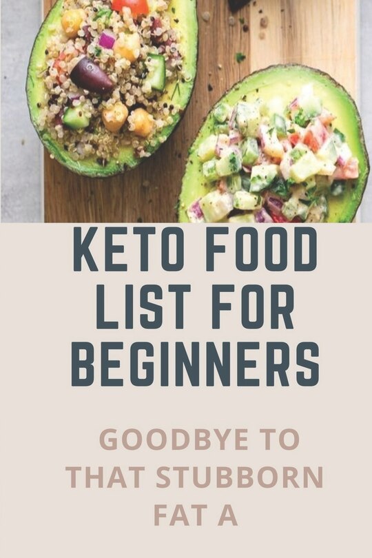 Couverture_Keto Food List For Beginners