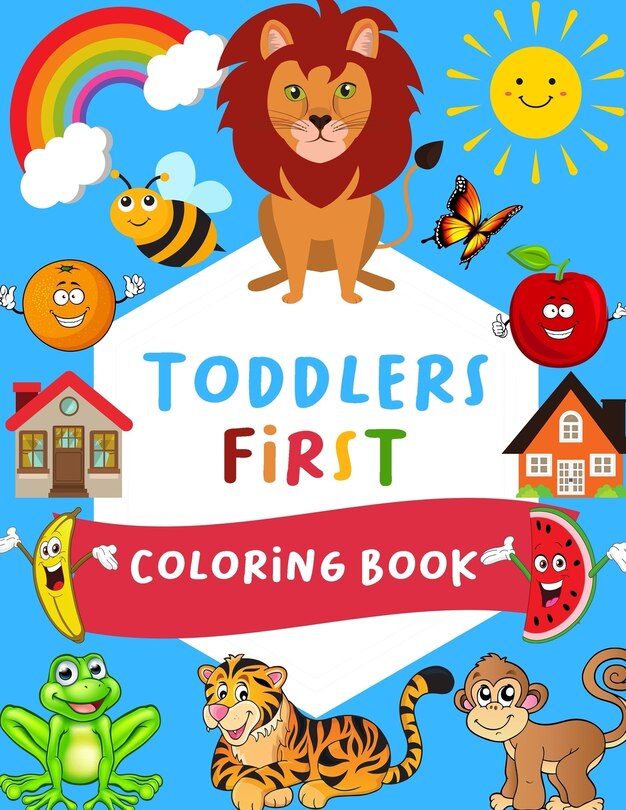 Couverture_Toddlers First Coloring Book