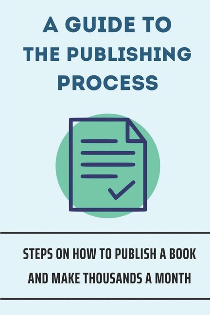 Front cover_A Guide To The Publishing Process
