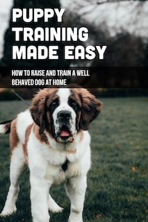 Couverture_Puppy Training Made Easy