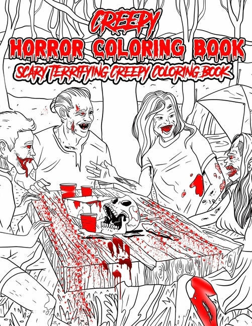 Couverture_Horror Coloring Book