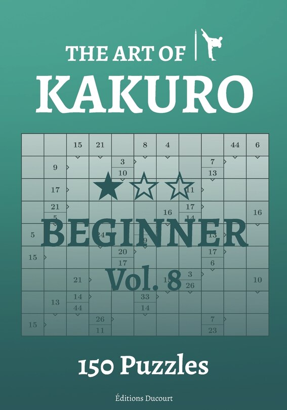 Front cover_The Art of Kakuro Beginner Vol.8