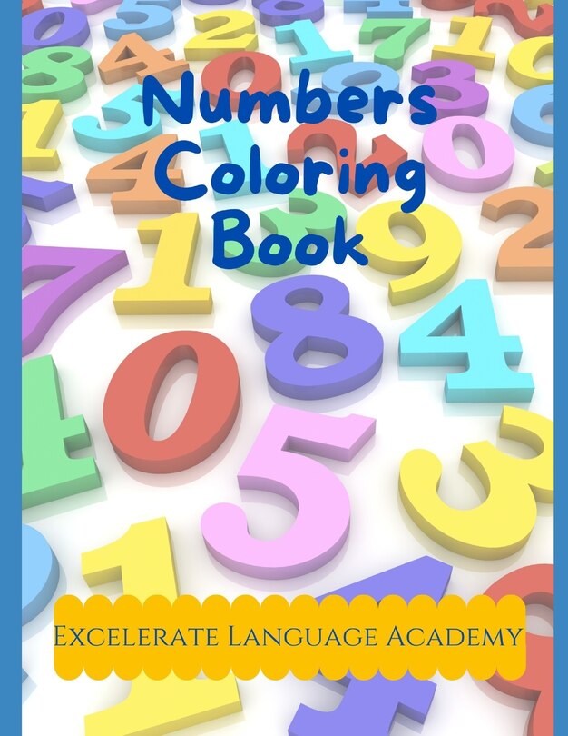 Front cover_Numbers Coloring Book