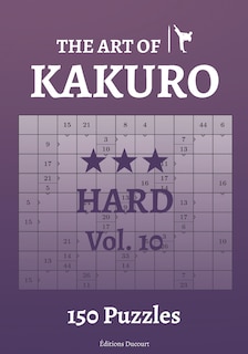 Front cover_The Art of Kakuro Hard Vol.10