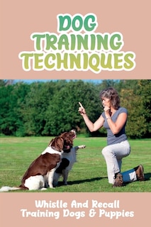 Couverture_Dog Training Techniques