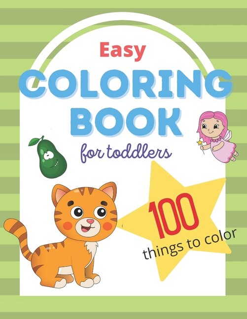 Couverture_Easy Coloring Book For Toddlers