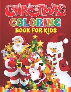 Front cover_Christmas Coloring Book For Kids