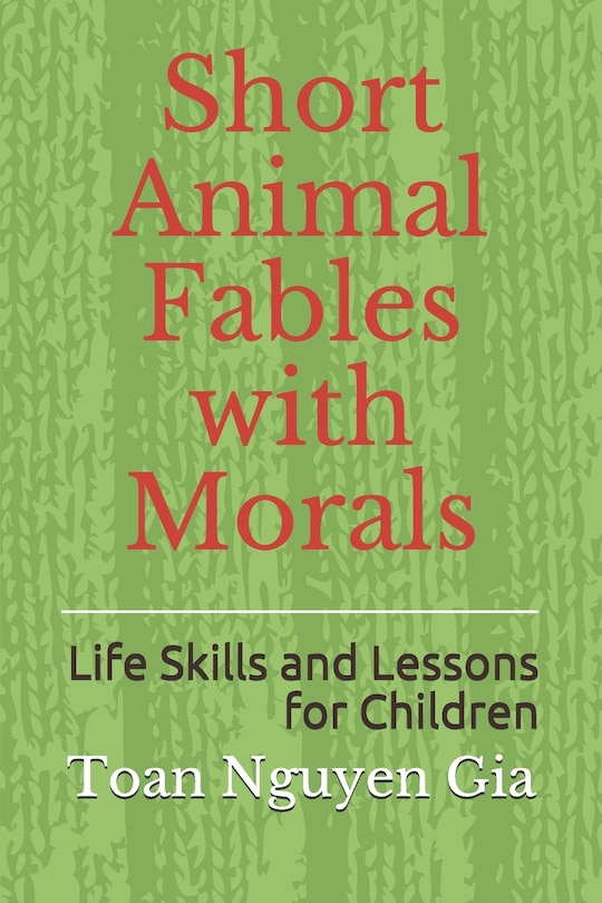 Front cover_Short Animal Fables with Morals