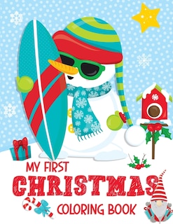 Front cover_My First Christmas Coloring Book